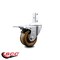 Service Caster 3 Inch High Temp Phenolic Swivel 7/8 Inch Square Stem Caster Total Lock Brake SCC-SQTTL20S314-PHSHT-78 - alternate 4